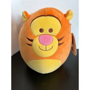 Disney Squishmallows Tigger Plush Toy 8" Soft Stuffed Animal Tiger Collectible